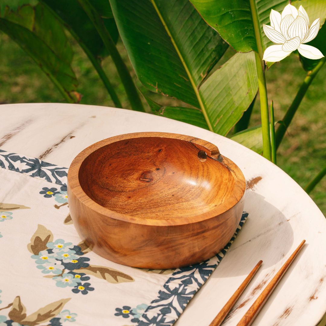 Tatva- Wooden Ramen Bowl