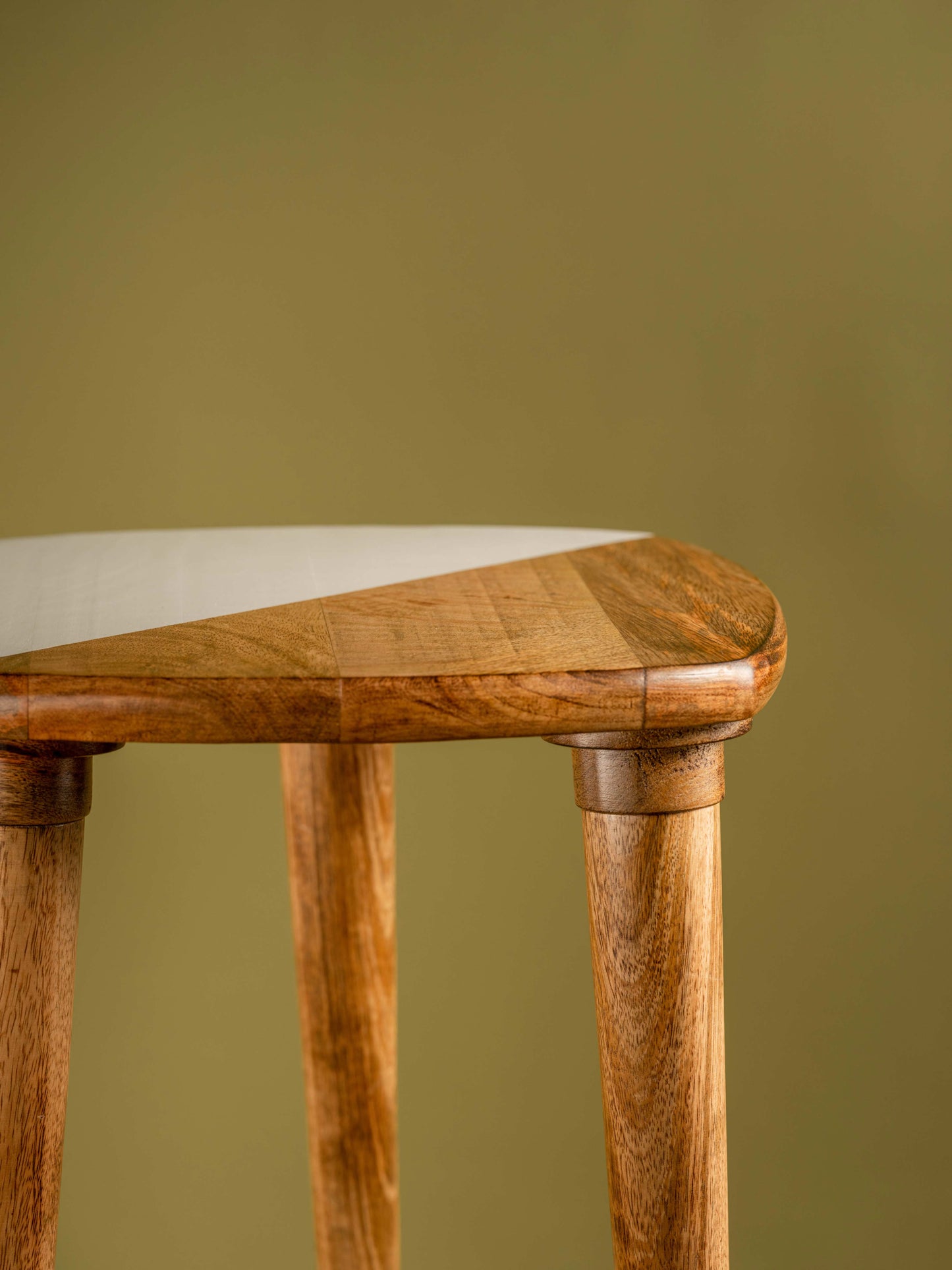 Vikarna - Three-legged handcrafted wooden stool