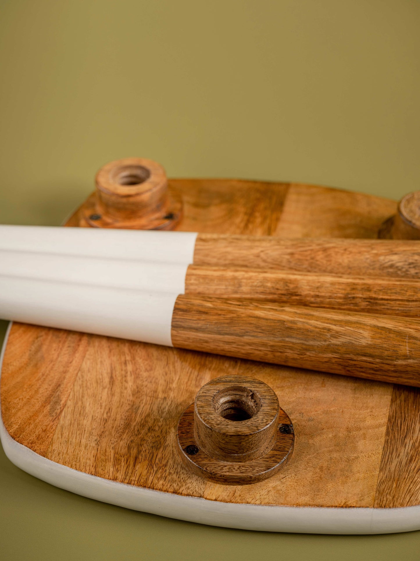 Vikarna - Three-legged handcrafted wooden stool