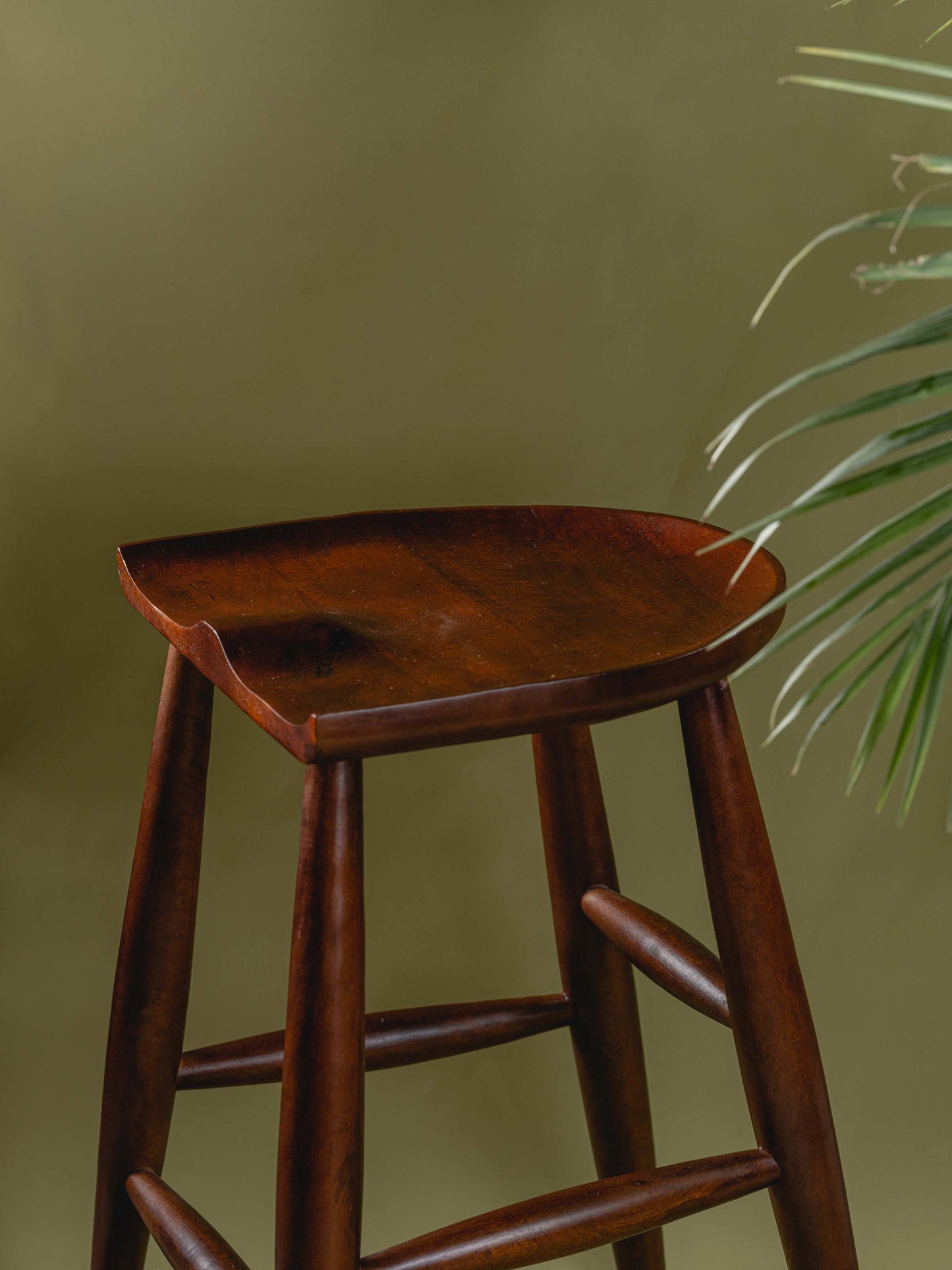 Kaathee - Four-legged handcrafted wooden stool