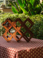 Tircha - Wooden foldable wine holder