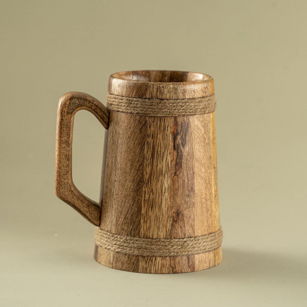 Bulbul - Quirky and Unique Wooden beer mug