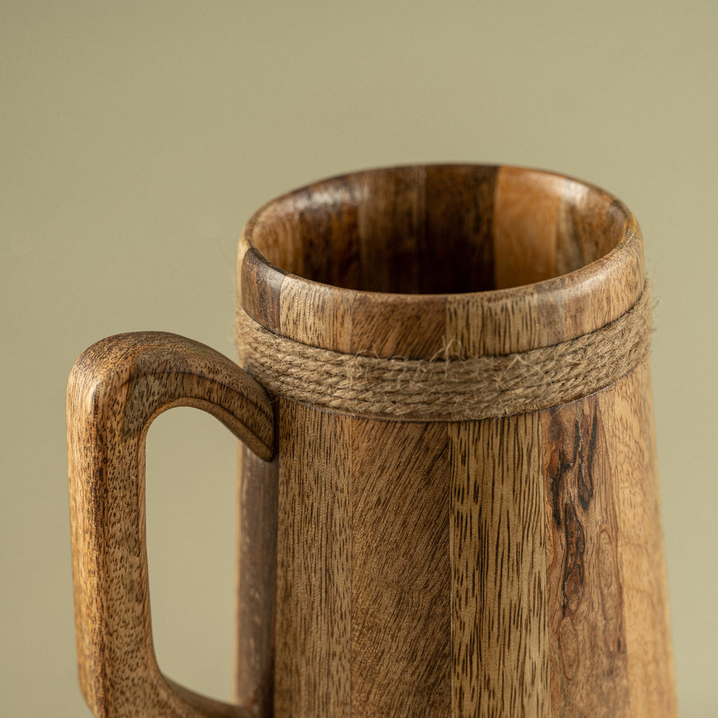 Bulbul - Quirky and Unique Wooden beer mug
