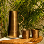 Jugnu - Beautiful brass jug with firefly motif