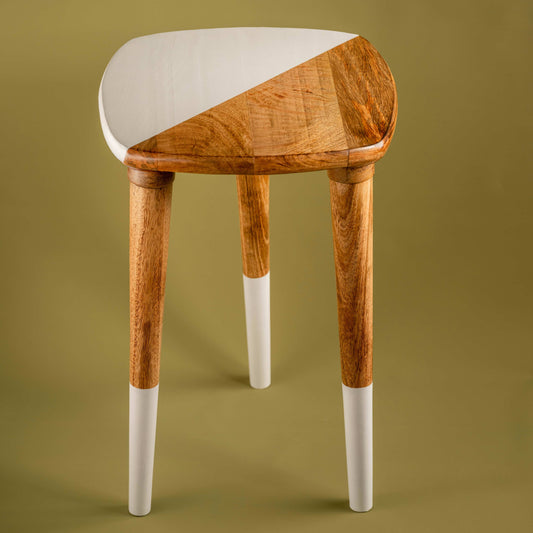 Vikarna  - Three-legged handcrafted wooden stool