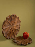 Utpal - Dual floral shaped platter set