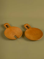 Kul - Wooden salad serving set
