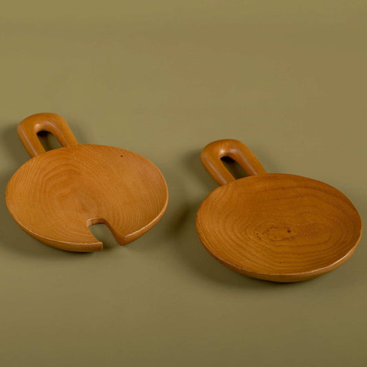 Kul - Wooden salad serving set