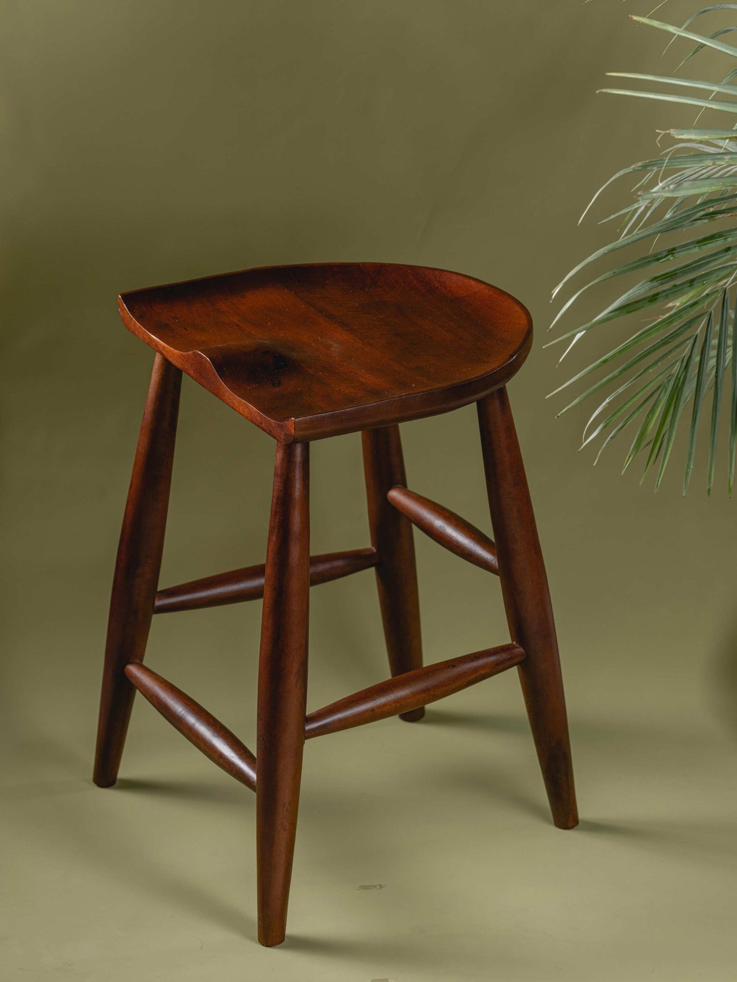 Kaathee - Four-legged handcrafted wooden stool