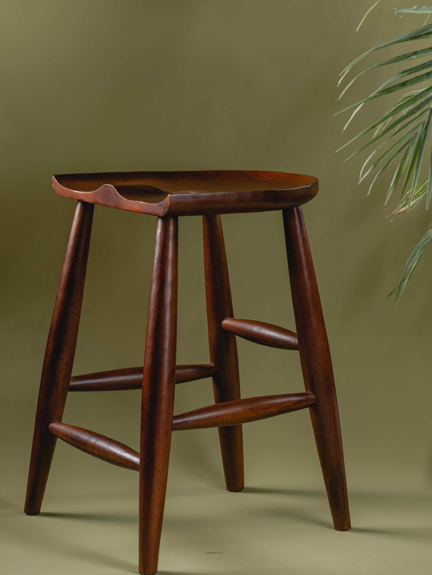Kaathee - Four-legged handcrafted wooden stool