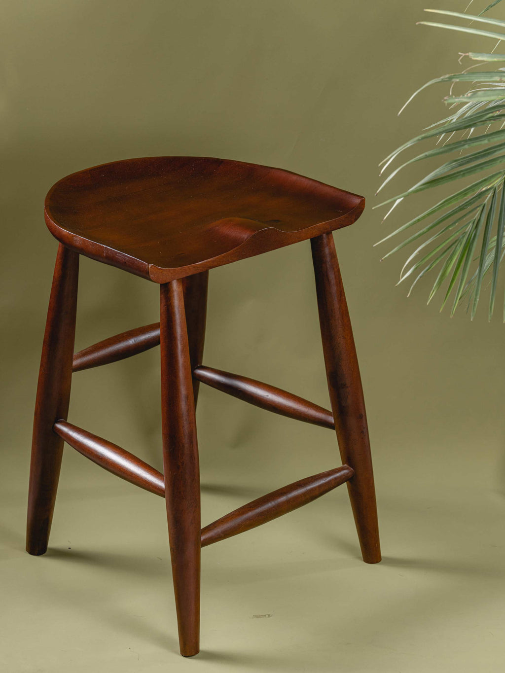 Kaathee - Four-legged handcrafted wooden stool