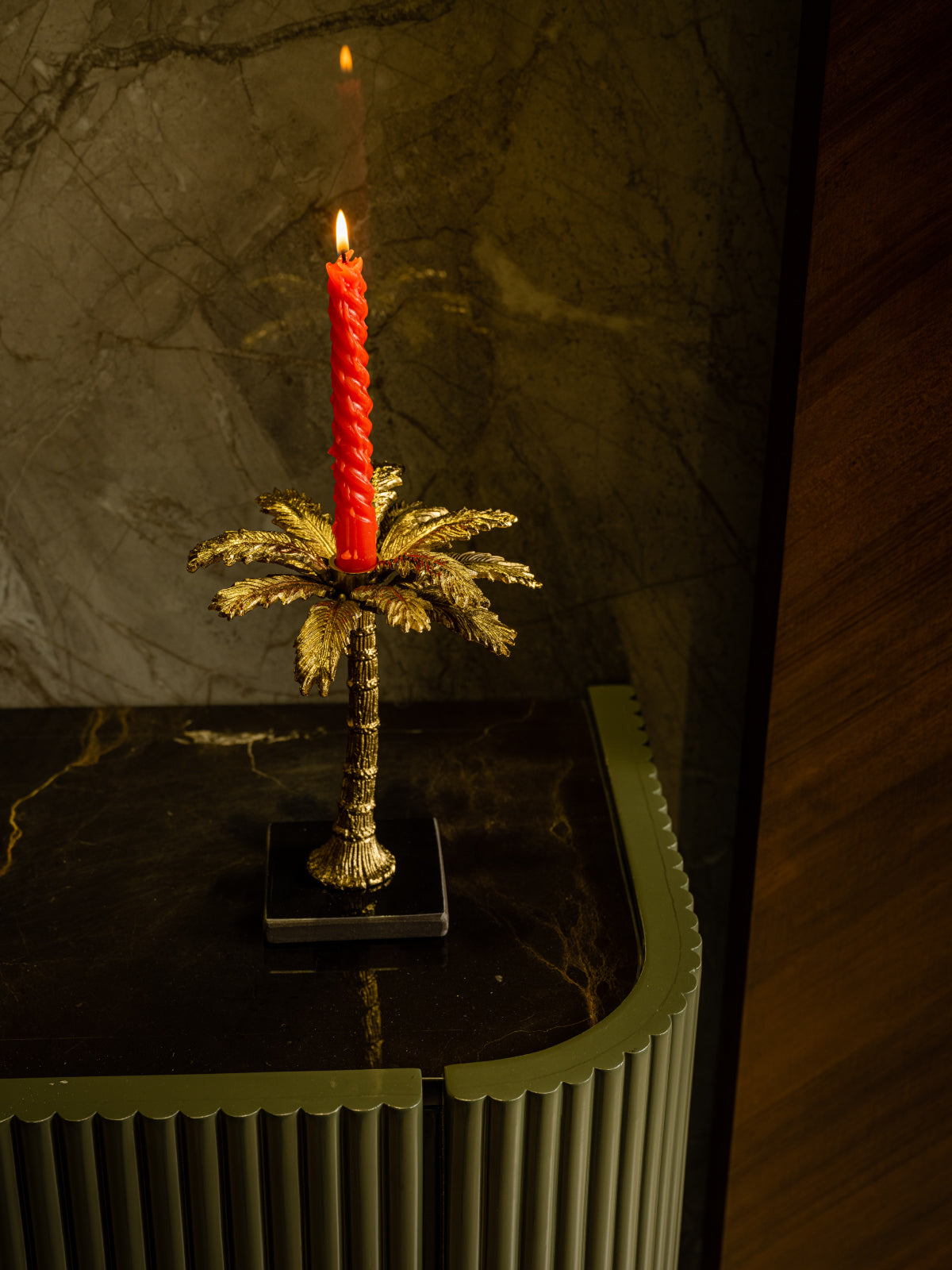 Vriksh - Palm Tree Candle Stands (set of 2)