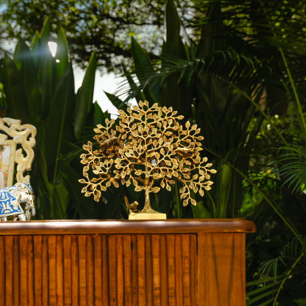 Swarna Vriksh - Tree shaped brass home decor
