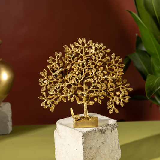 Swarna Vriksh - Tree shaped brass home decor