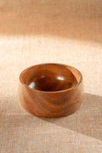 Gumbad - Small wooden dip bowls (set of 2)