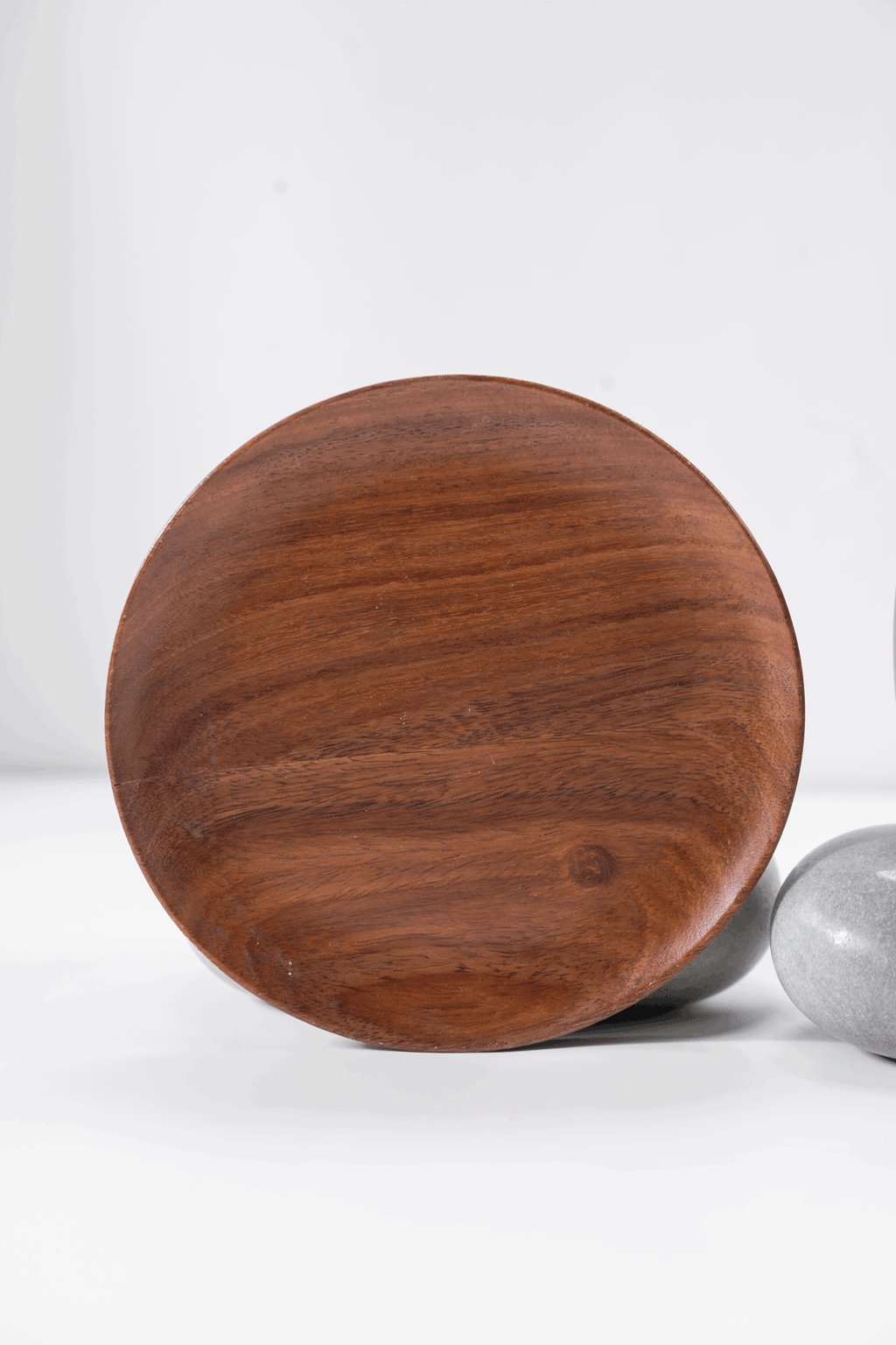 Shikora - Wooden cup saucer and spoon set