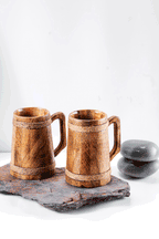 Bulbul - Quirky and Unique Wooden beer mug